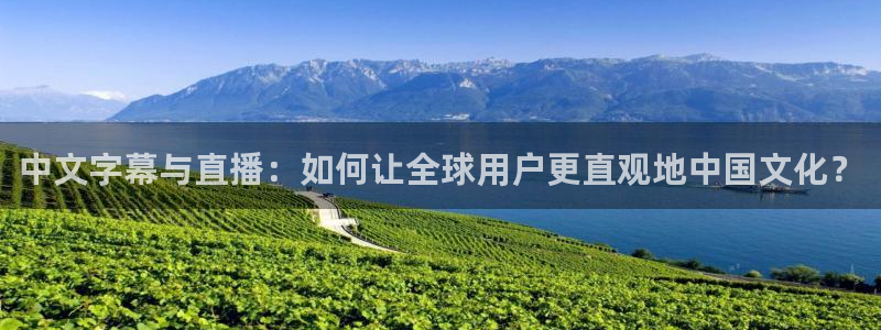 857tv直播nba在线直播：中文字幕与直播：如何让全球用户更直观地中国文化？